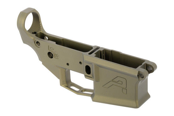 The Aero Precision M4E1 Stripped AR-15 Lower Receiver features a ton of quality of life enhancements like threaded roll pins.